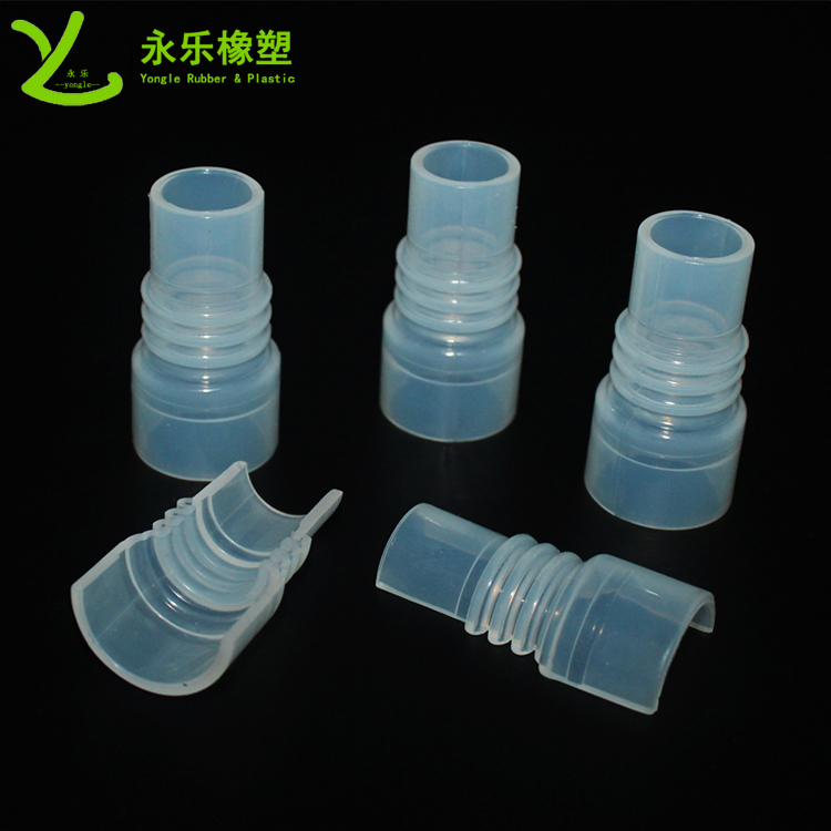河西硅膠波紋管，硅膠波紋套管，醫(yī)用波紋硅膠套管