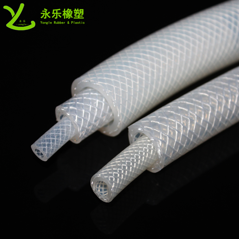 復(fù)合編織硅膠管，制氧機編織硅膠管，鉑金編織硅膠管