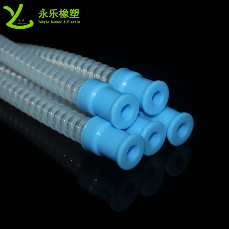 河北呼吸機(jī)硅膠波紋管，醫(yī)用硅膠波紋管，無(wú)氣味硅膠波紋管