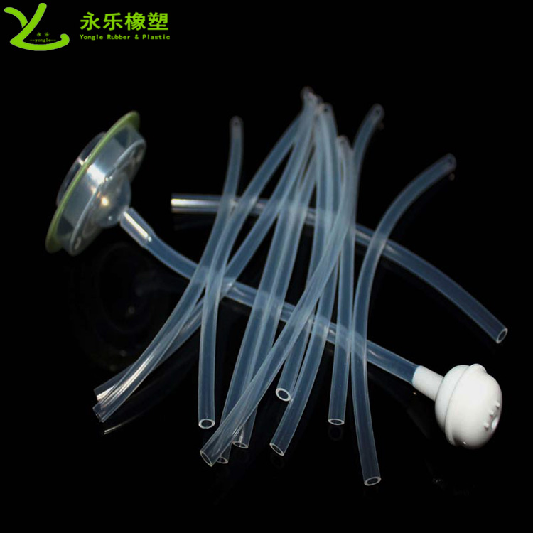 薊擠出奶瓶硅膠管，食品級(jí)透明奶瓶硅膠管，耐高溫硅膠管
