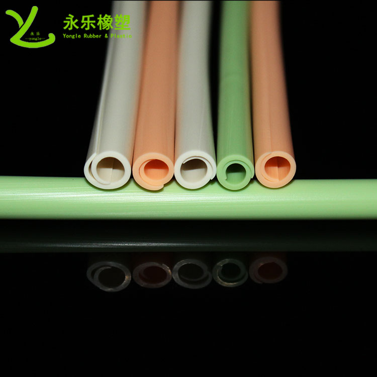 硅膠吸管，擠出異形硅膠吸管，食品級硅膠吸管