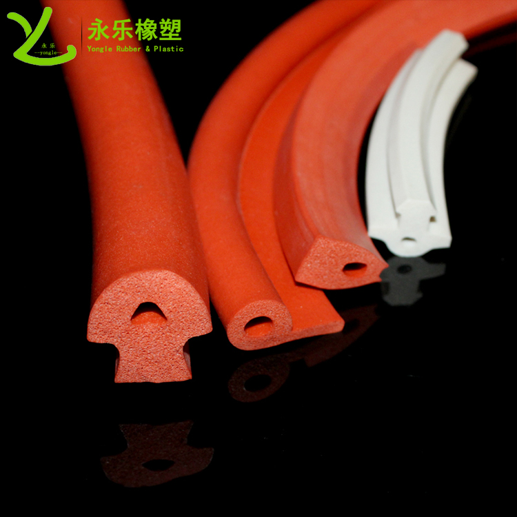 耐高溫發(fā)泡硅膠條，阻燃發(fā)泡硅膠條，細(xì)孔硅膠發(fā)泡條