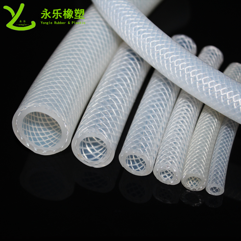 復(fù)合編織硅膠管，制氧機編織硅膠管，鉑金編織硅膠管