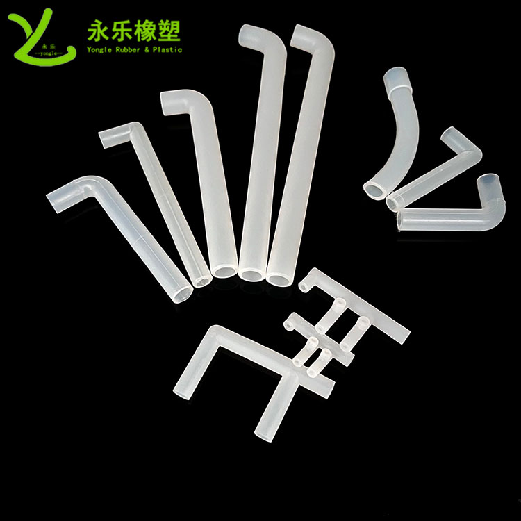 醫(yī)用硅膠彎管，模壓硅膠彎管，血氧儀硅膠彎管