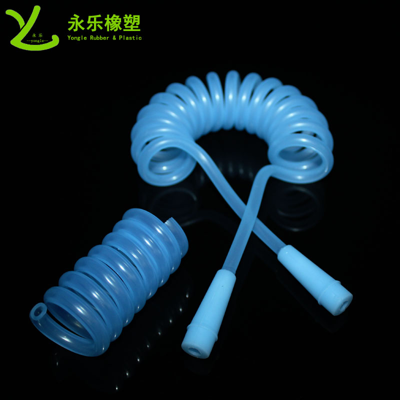河西伸縮型彈簧硅膠管,醫(yī)療硅膠彈簧導(dǎo)流管,醫(yī)用彈簧式硅膠管