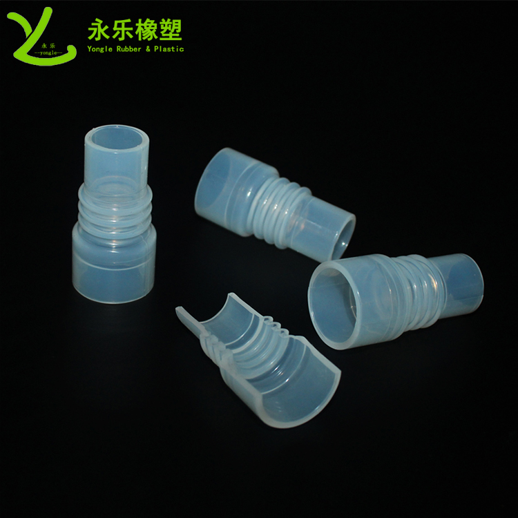河西硅膠波紋管，硅膠波紋套管，醫(yī)用波紋硅膠套管