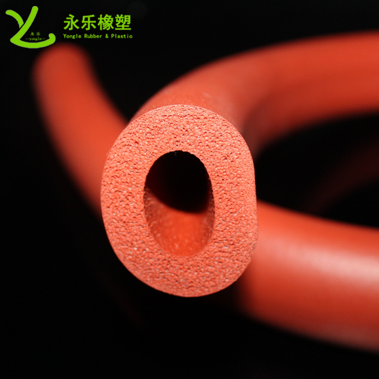 發(fā)泡硅膠管，耐高溫發(fā)泡硅膠管，阻燃硅膠發(fā)泡管，硅膠發(fā)泡管
