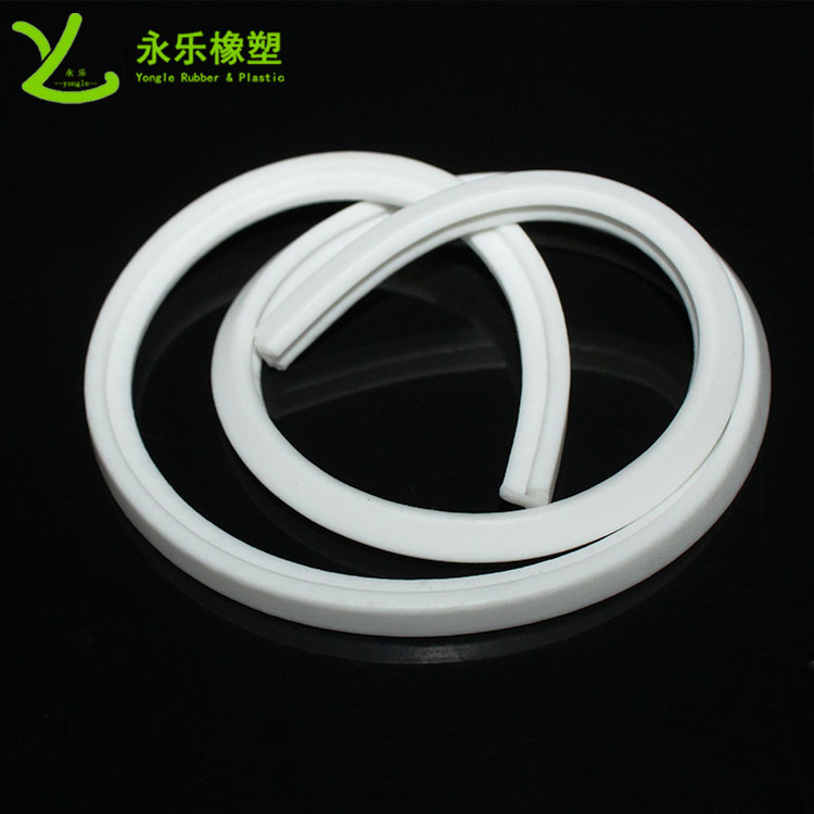 泛光燈發(fā)泡硅膠條，阻燃發(fā)泡密封條，耐高溫硅膠發(fā)泡條
