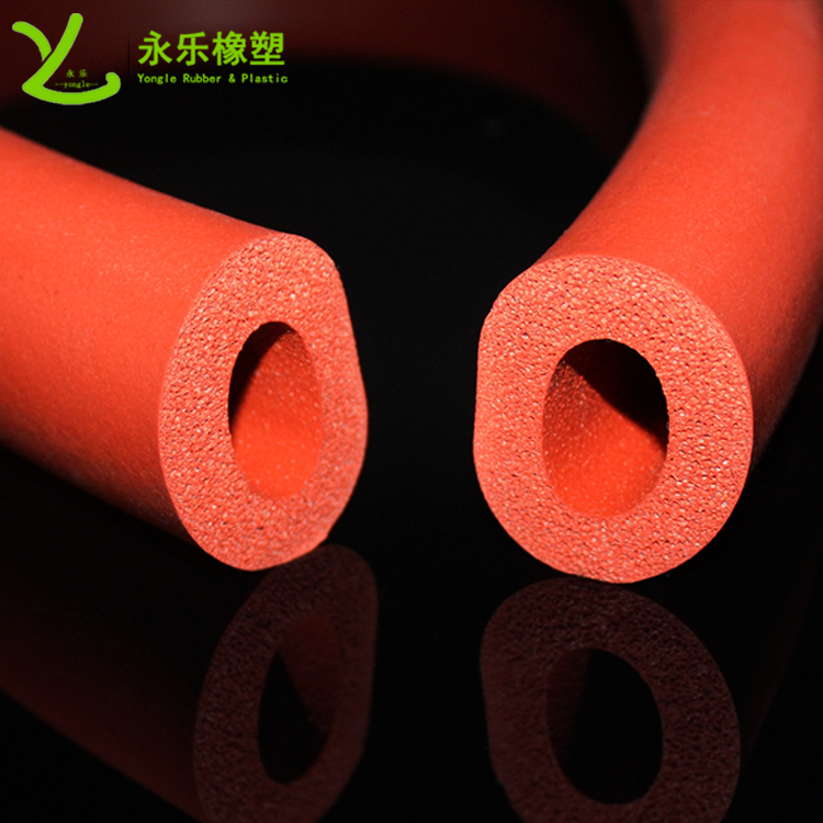 發(fā)泡硅膠管，耐高溫發(fā)泡硅膠管，阻燃硅膠發(fā)泡管，硅膠發(fā)泡管
